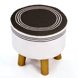Wooden stool round shape-508