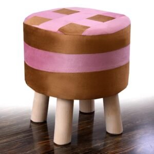 Wooden Round Stool-520