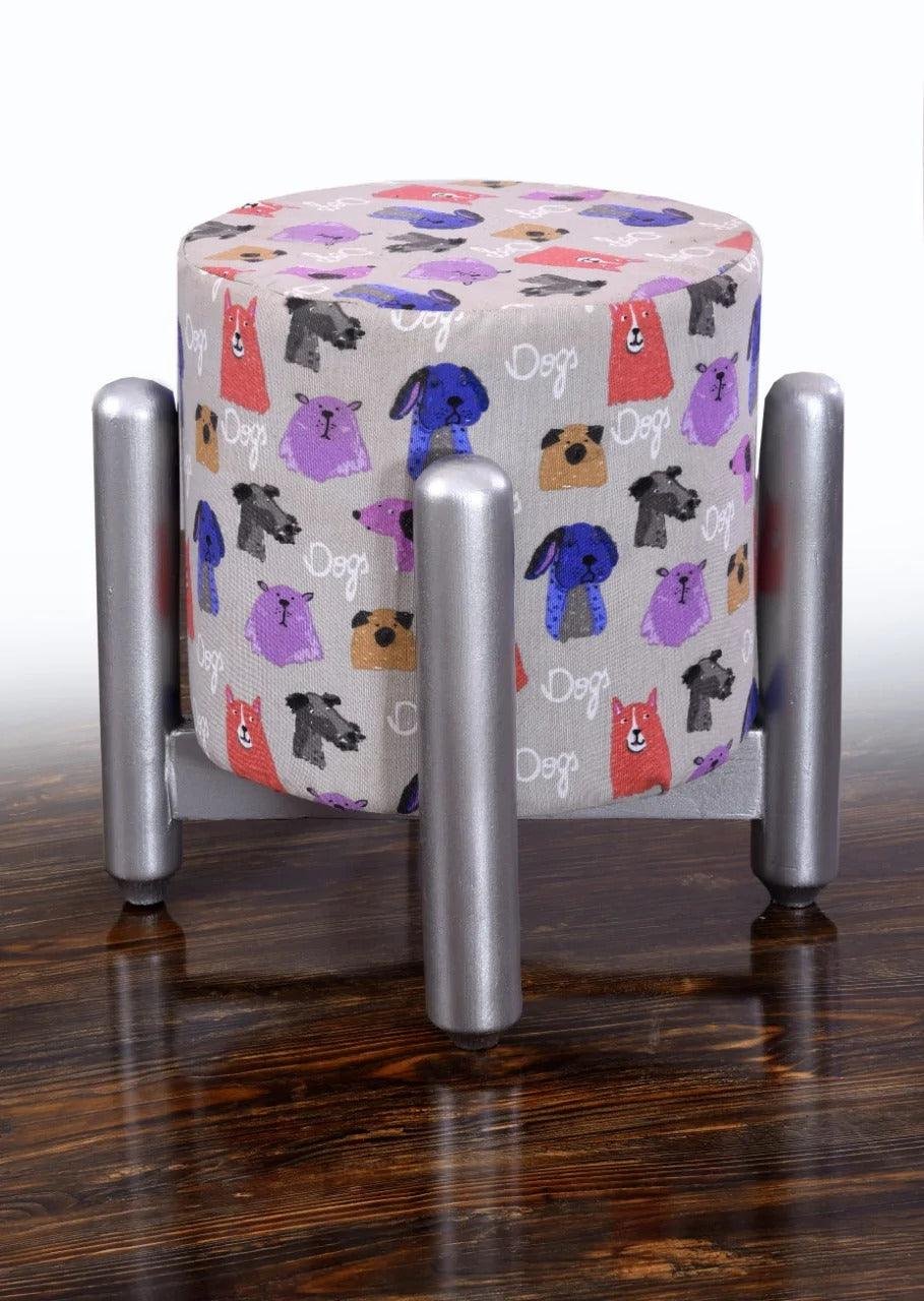 Drone Shape Wooden Stool