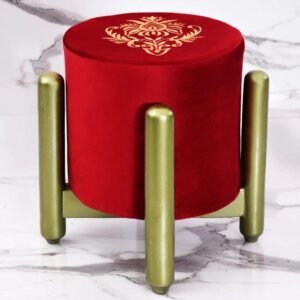 Drone Shape Wooden Stool