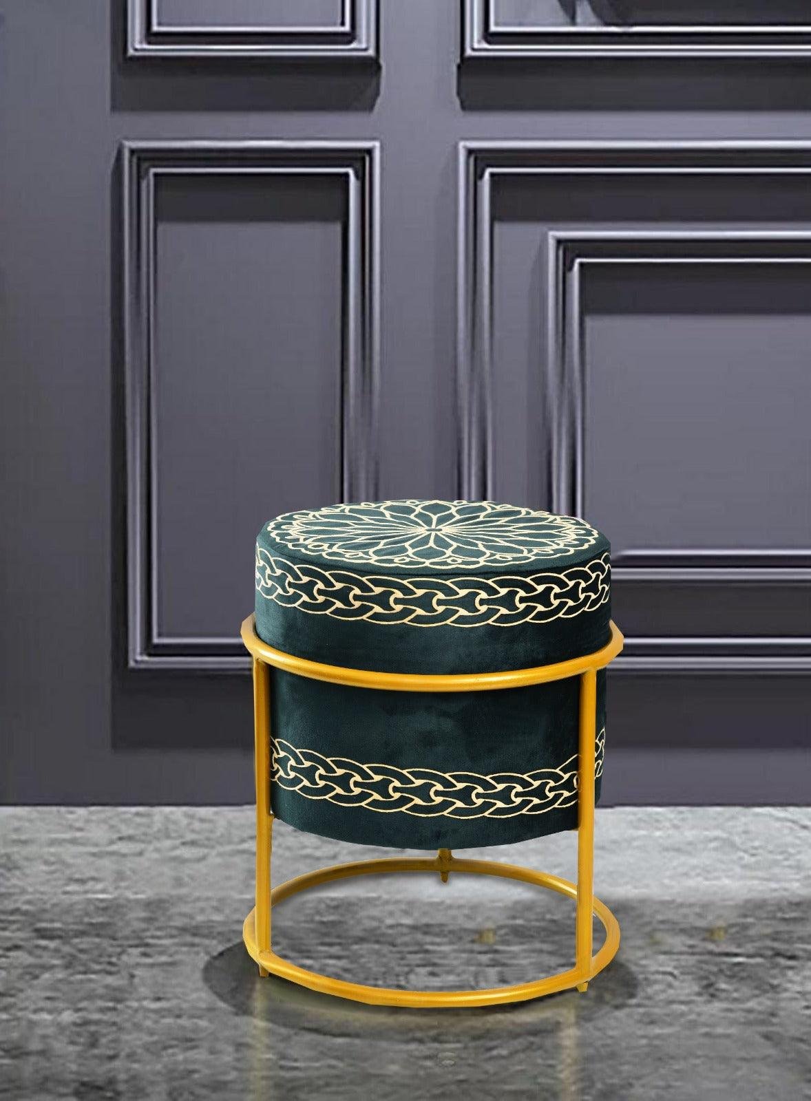 Luxury Wooden Round stool